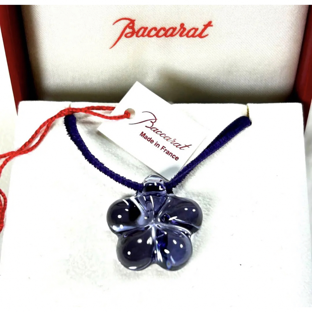 Baccarat バカラ ローマンクロス クリスタルガラス ペンダント