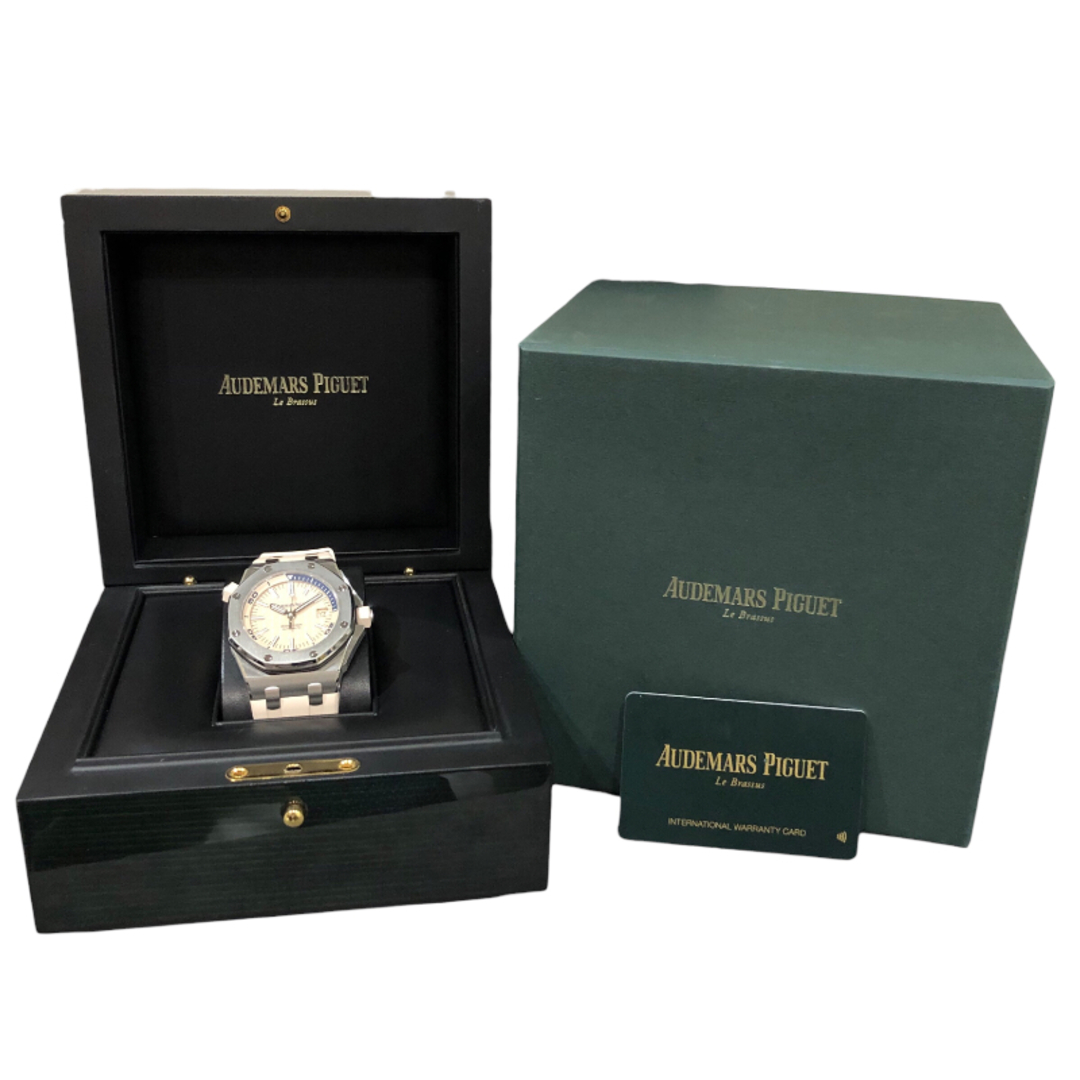 AUDEMARS PIGUET(オーデマピゲ)のオーデマ・ピゲ AUDEMARS PIGUET ロイヤルオークオフショア 15710ST.OO.A085CA.01 ステンレススチール 自動巻き メンズ 腕時計 メンズの時計(その他)の商品写真