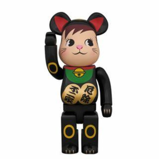 メディコムトイ(MEDICOM TOY)のBE@RBRICK 招き猫　ポコちゃん　黒　400%(その他)