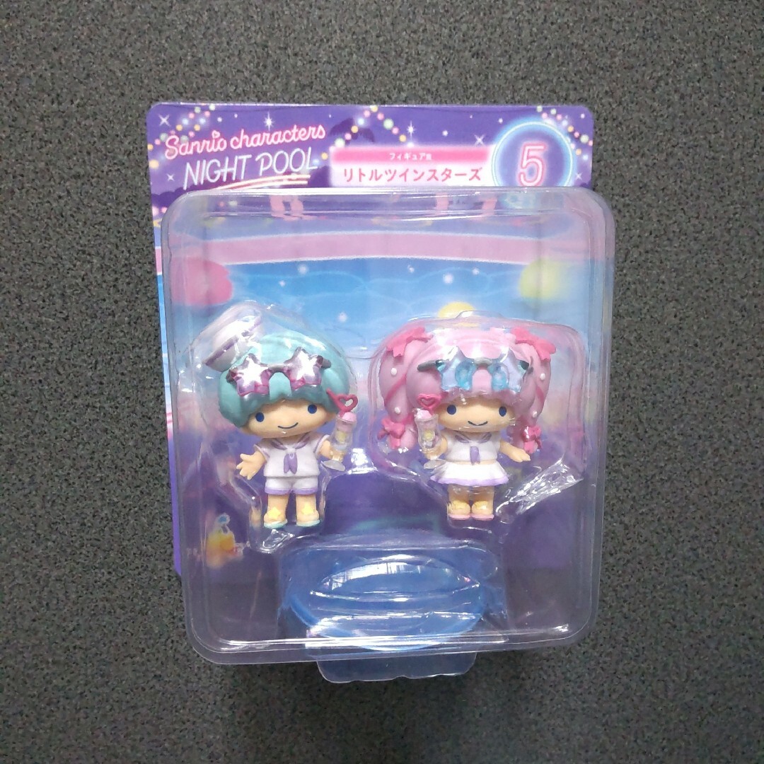 サンリオキャラクターズ ナイトプール リトルツインスターズ エンタメ/ホビーのおもちゃ/ぬいぐるみ(キャラクターグッズ)の商品写真