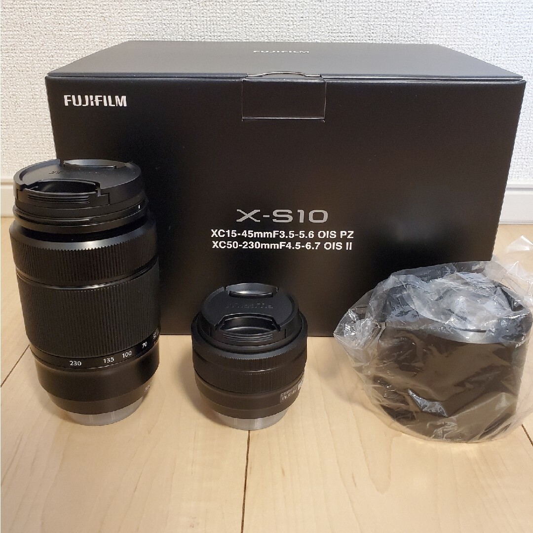 FUJIFILM XC15-45mm XC50-230mm ズームレンズ セット