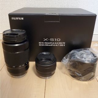 フジフイルム(富士フイルム)のFUJIFILM XC15-45mm XC50-230mm ズームレンズ セット(レンズ(ズーム))