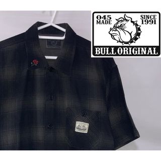 グラッドハンド(GLADHAND & Co.)のBULL ORIGINAL S/S CHECK SHIRT(シャツ)