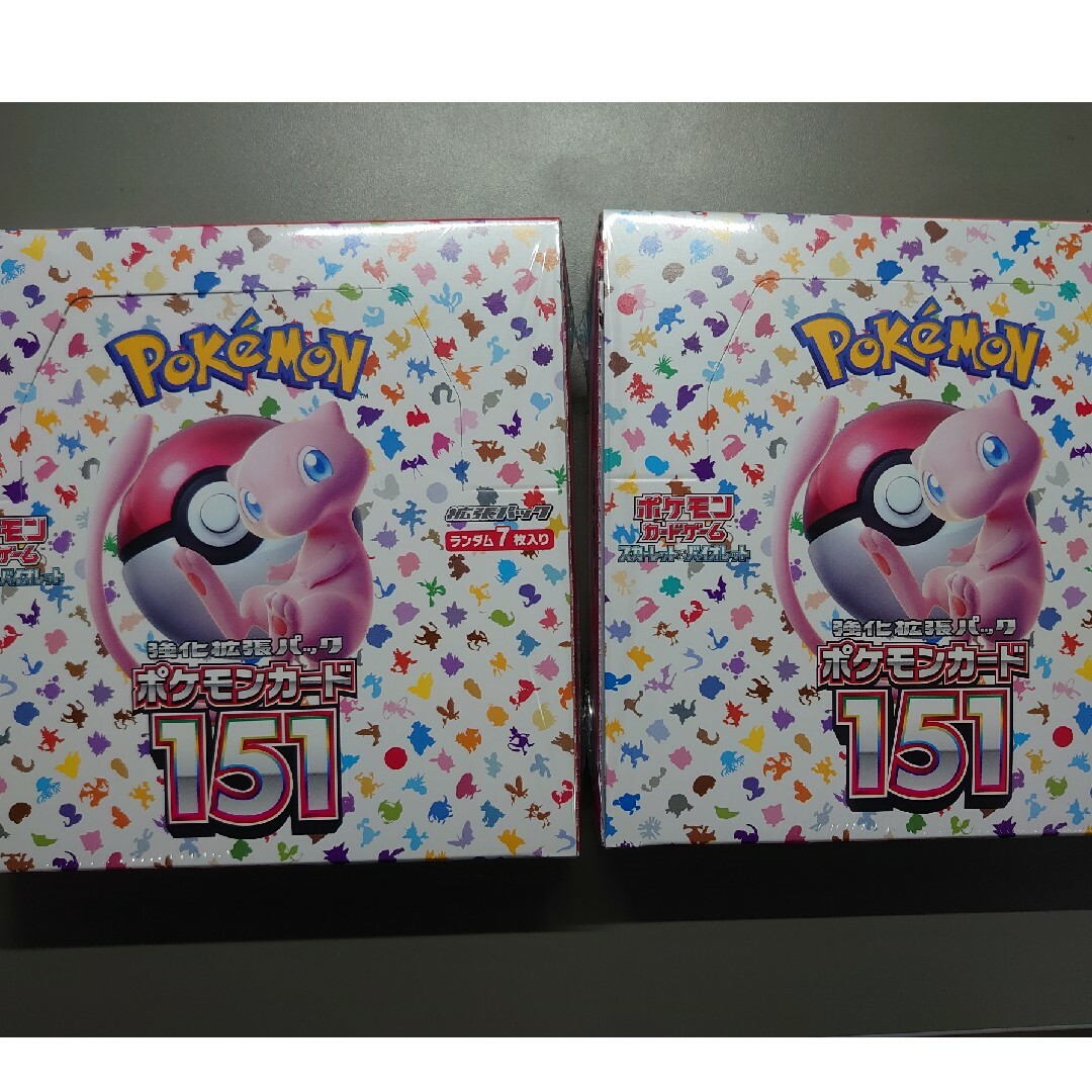 ポケモンカード151Box