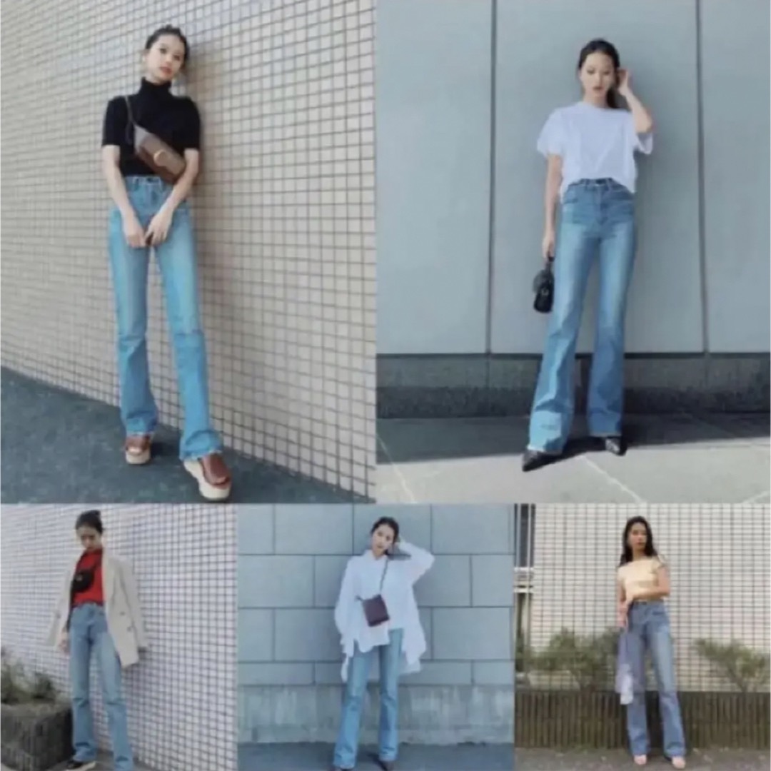 moussy(マウジー)の新品タグ付き♡MOUSSY MVS flare♡フレアデニム レディースのパンツ(デニム/ジーンズ)の商品写真