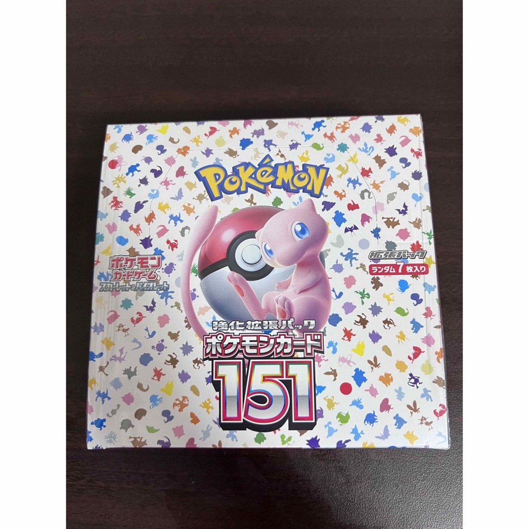 ポケモンカード151 box シュリンク付き