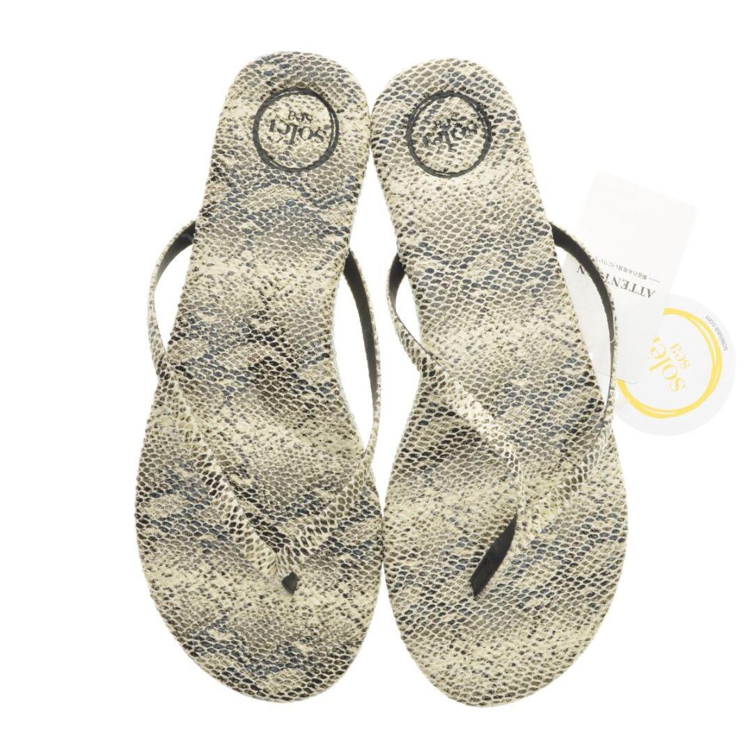 【SoleiSea】23SS SNAKE tongs sandal