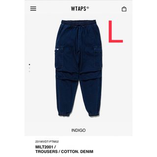 ダブルタップス(W)taps)のL WTAPS MILT2001 TROUSERS DENIM(ワークパンツ/カーゴパンツ)