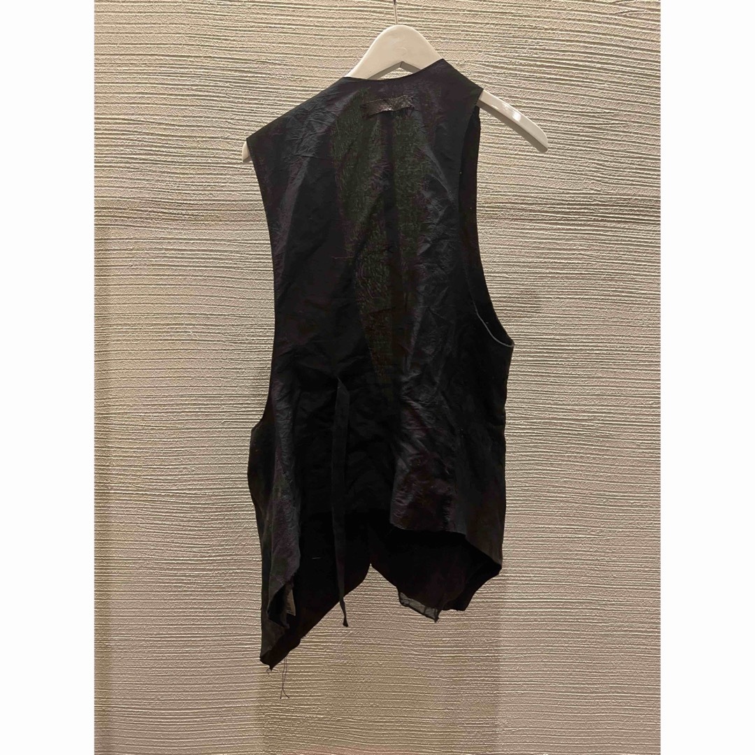 ifsixwasnine slip vest レザー　ジレ　ベスト　メンズ2