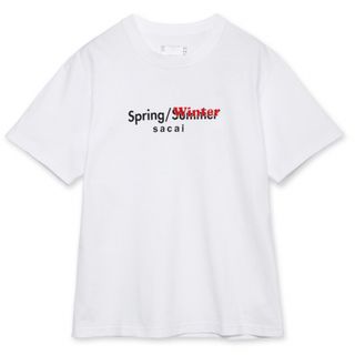 sacai 19SS Tシャツ White Size4 カットソー ホワイト-