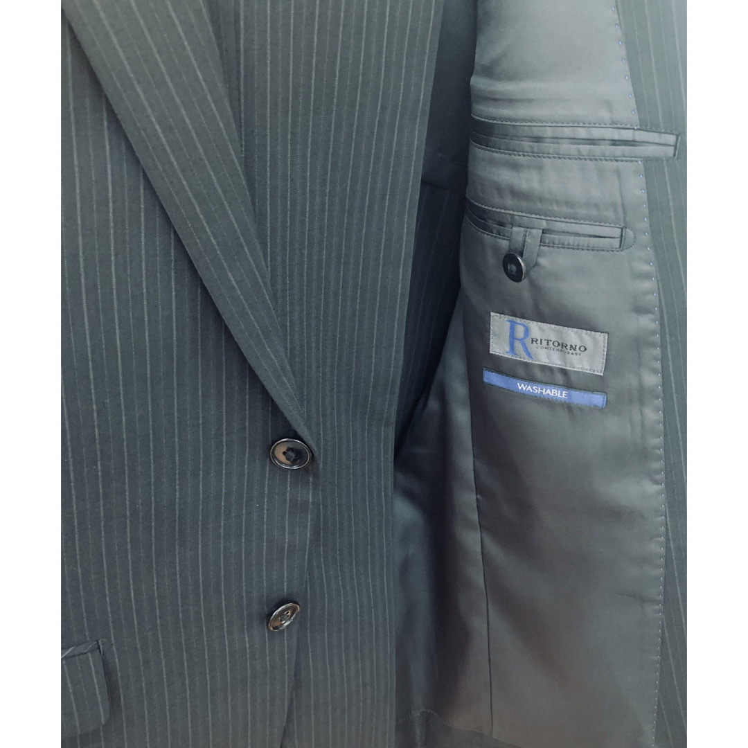 青山(アオヤマ)の【新品タグ有/青山】RITORNO スーツ上下 ウォッシャブルスリムYA6 メンズのスーツ(セットアップ)の商品写真