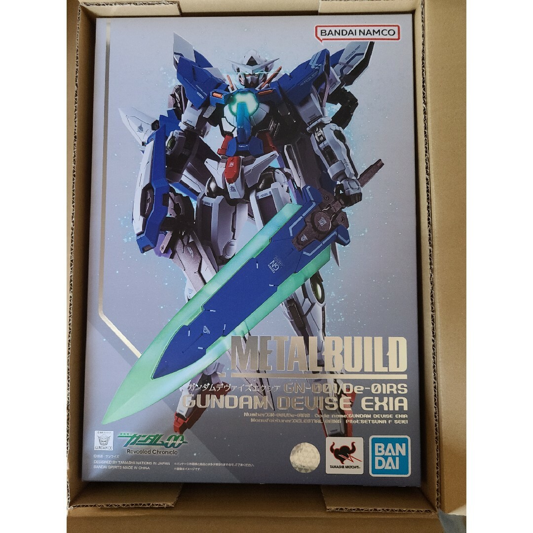 新品未開封　METAL BUILD　ガンダムデヴァイズエクシアフィギュア