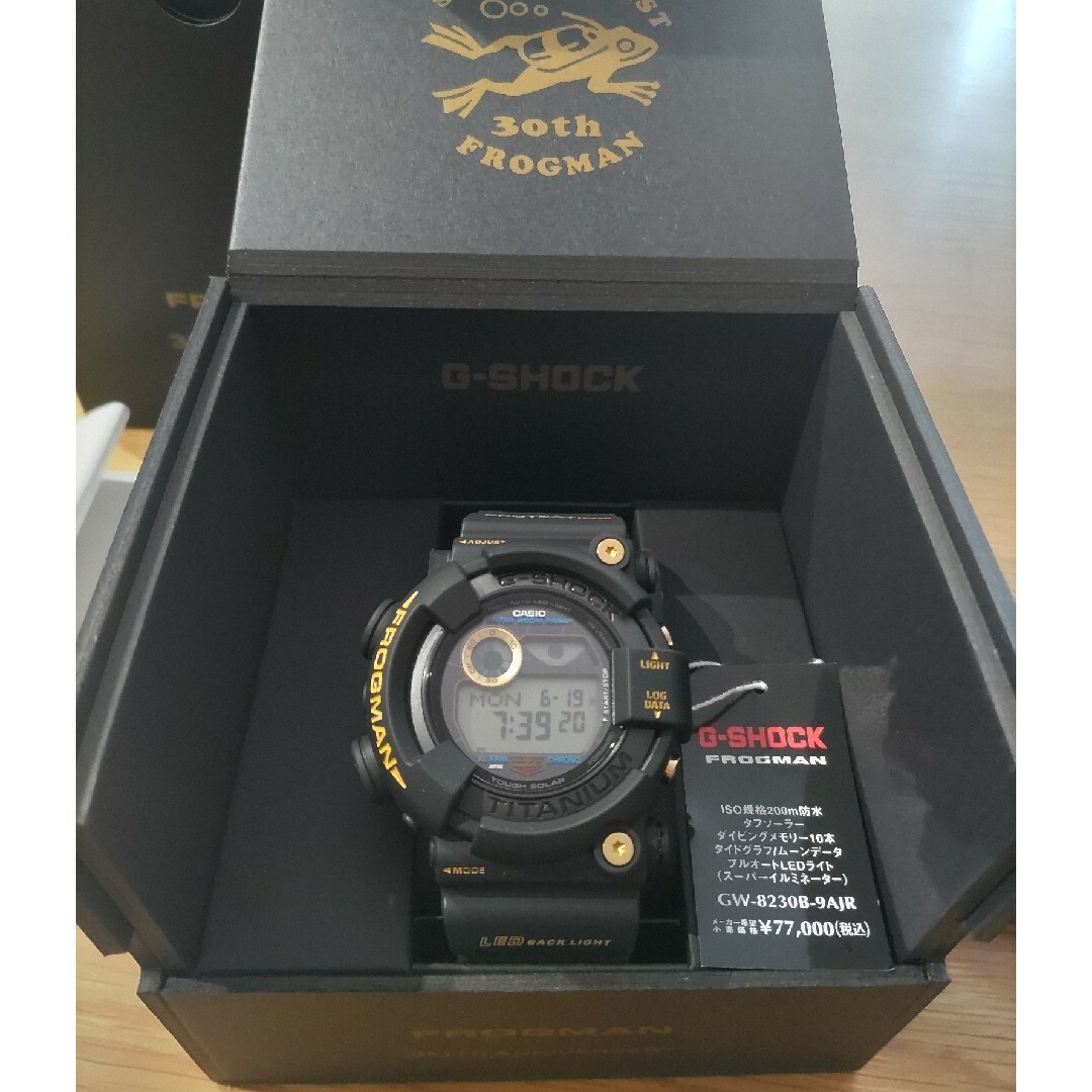 タグ付 新品 G-SHOCK FROGMAN GW-8230B-9AJR