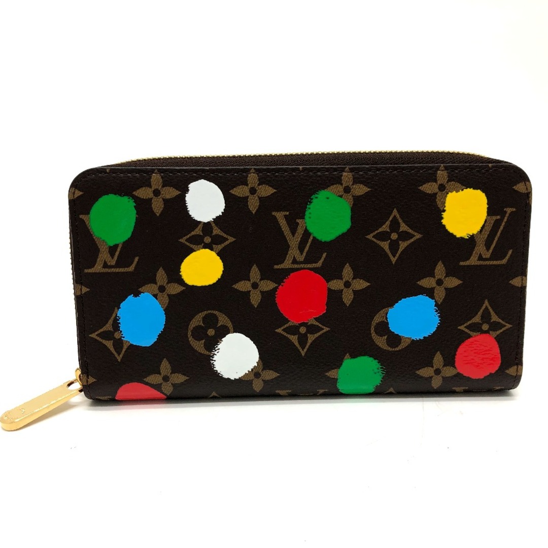 LOUIS VUITTON(ルイヴィトン)のルイヴィトン LOUIS VUITTON ジッピーウォレット M81864  モノグラム 草間彌生 長財布 モノグラムキャンバス ブラウン レディースのファッション小物(財布)の商品写真