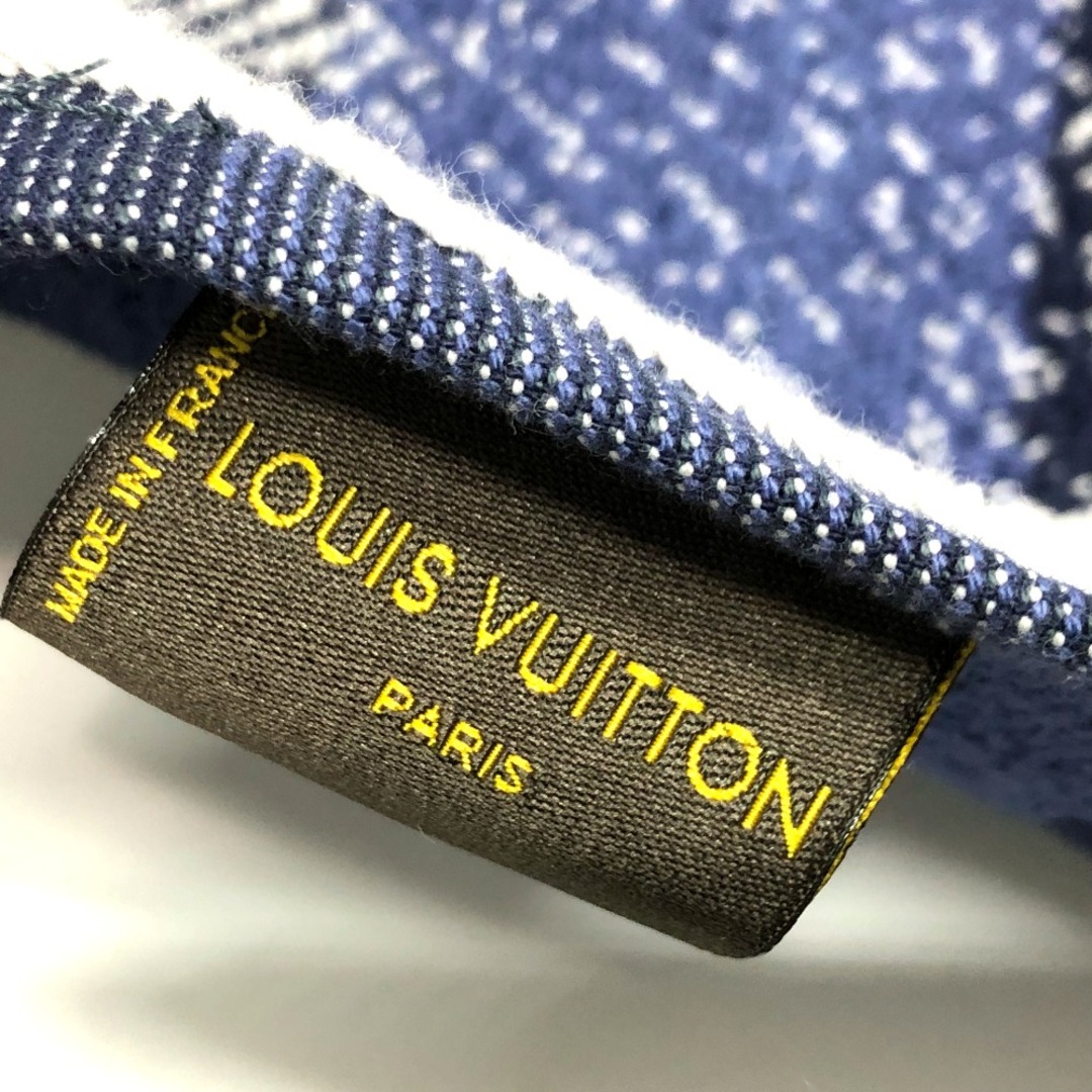 日用品/生活雑貨/旅行ルイヴィトン LOUIS VUITTON TRUNKS＆BAGS モノグラム ビーチタオル バスタオル タオル コットン ブルー