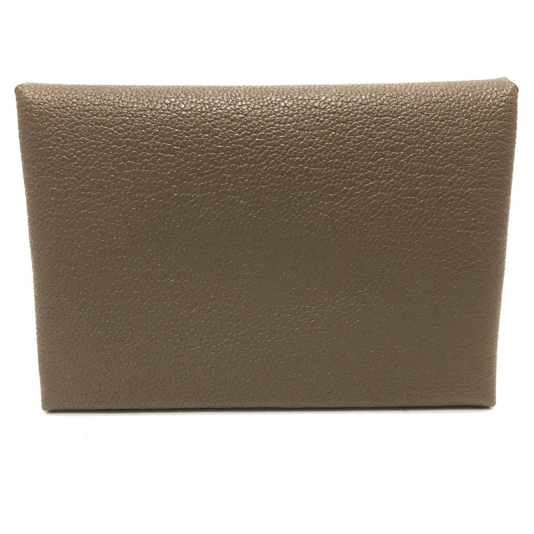 Hermes - エルメス HERMES カルヴィ デュオ 名刺入れ 二つ折り カード