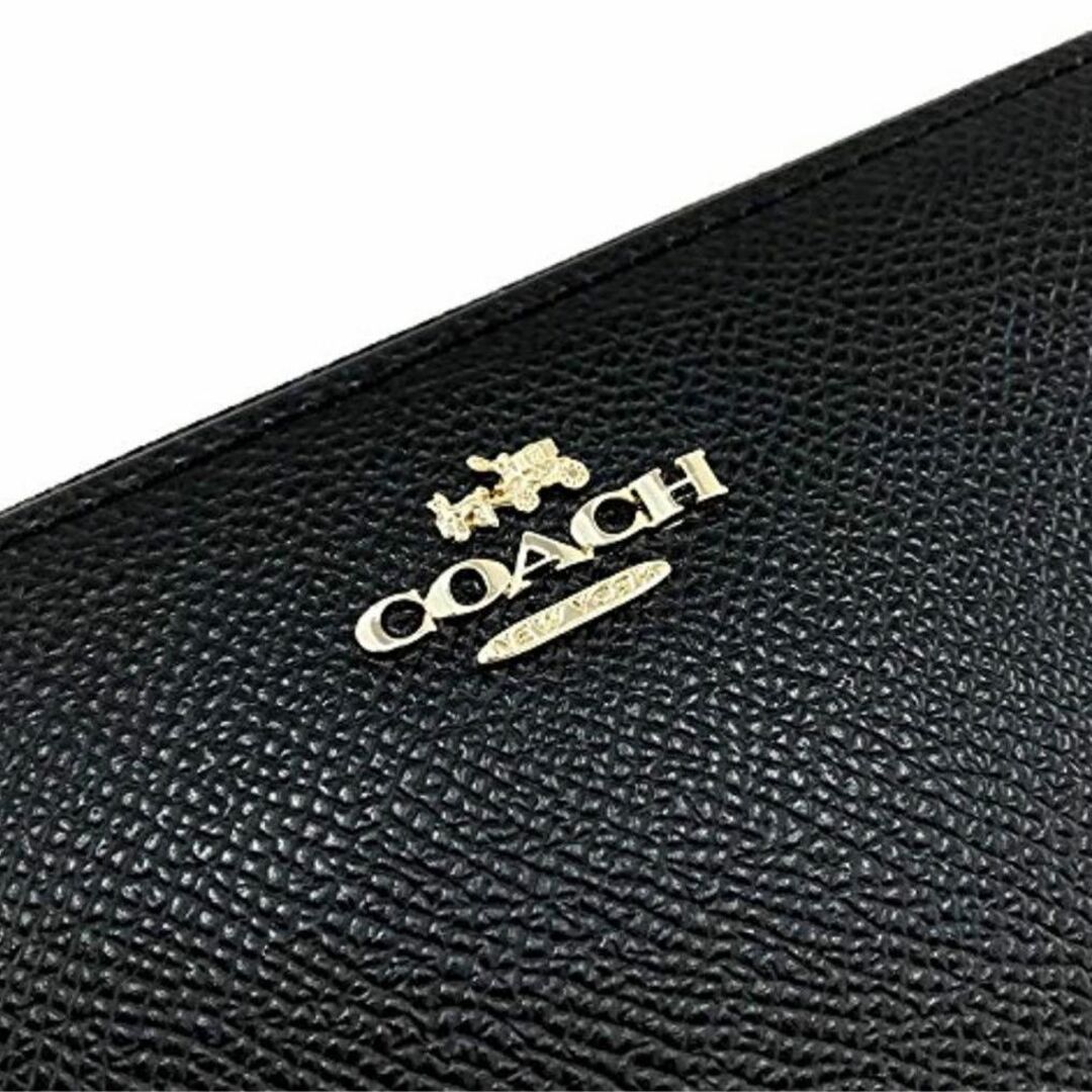 COACH(コーチ)の新品 COACH 長財布 ラウンドファスナー アコーディオン レザー プレゼント レディースのファッション小物(財布)の商品写真