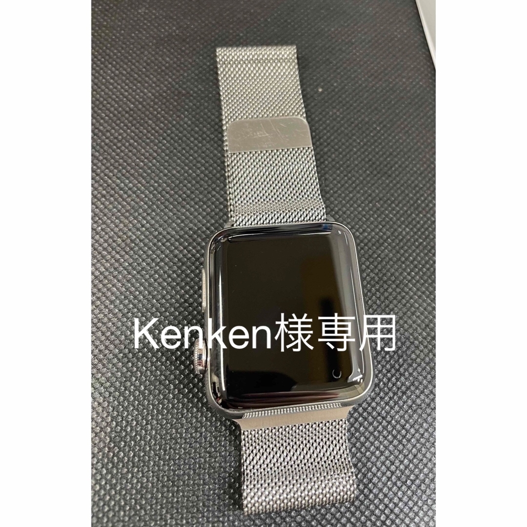 Apple Watch 3 ステンレススチール　42mm