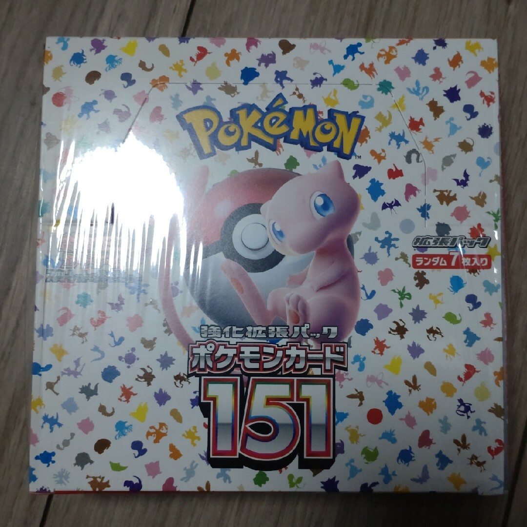 ポケモンカード151 1box 未開封