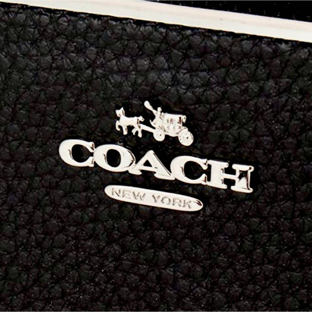 【新品】COACH　長財布　ラウンドファスナー　レディース　メンズ　プレゼント