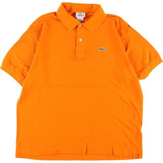 ラコステ(LACOSTE)の古着 ラコステ LACOSTE フランス企画 半袖 ポロシャツ 6 メンズL /eaa341737(ポロシャツ)