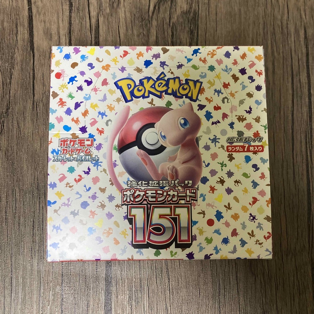 トレーディングカードポケモンカード  151   シュリンク無　1BOX GEO購入品　新品