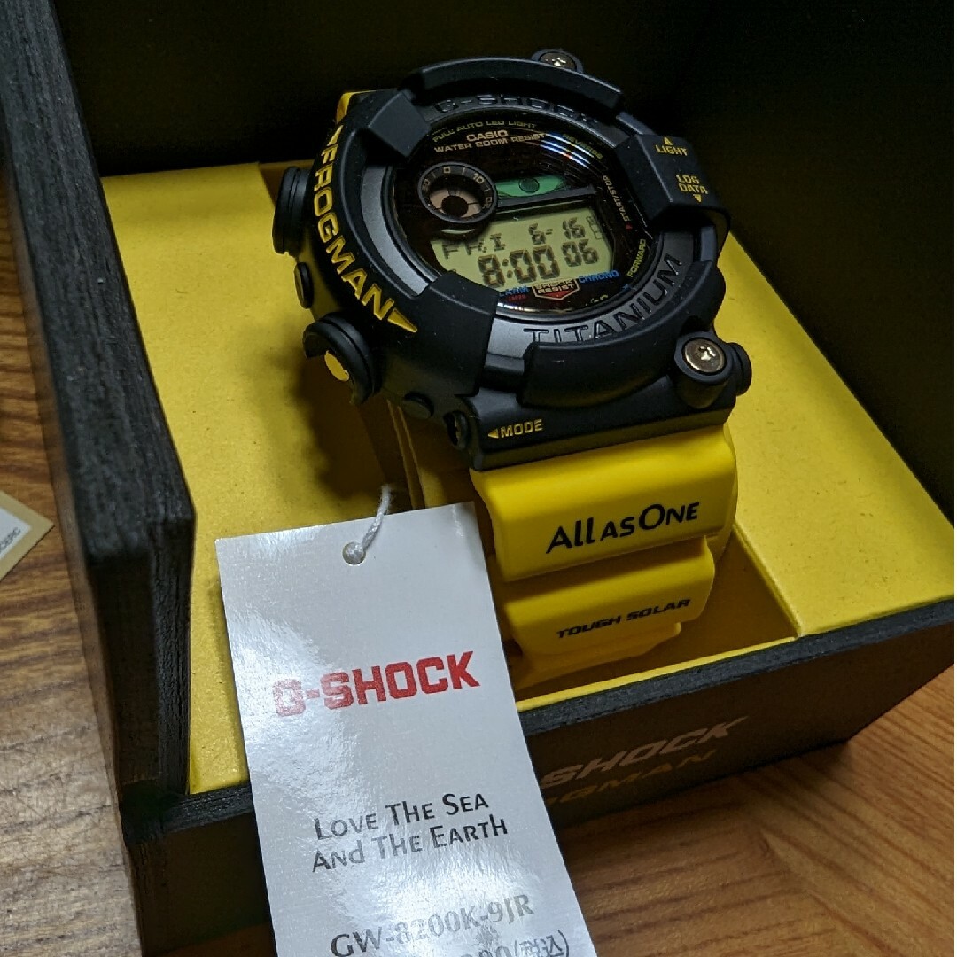 カシオ イルクジ　GW-8200K-9JR  G-SHOCK フロッグマン