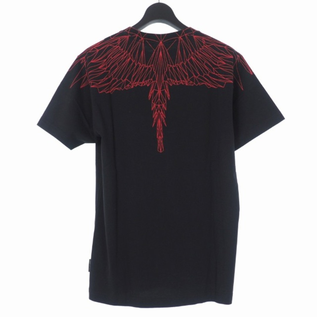 MARCELO BURLON(マルセロブロン)のマルセロバーロン レッド ウィングス プリント Tシャツ カットソー XL 黒 メンズのトップス(Tシャツ/カットソー(半袖/袖なし))の商品写真