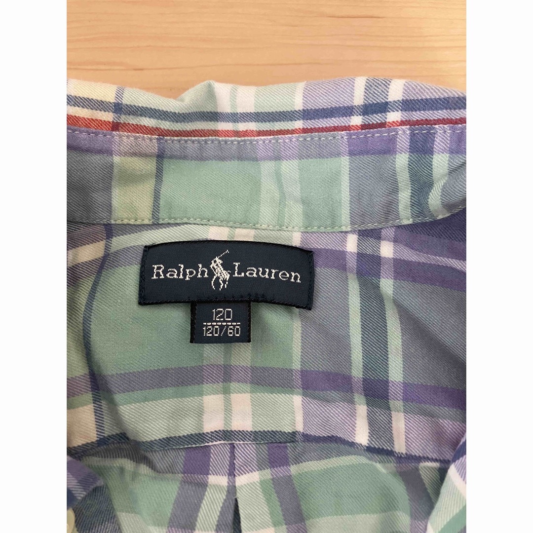 Ralph Lauren(ラルフローレン)のラルフローレン　シャツ　120 キッズ/ベビー/マタニティのキッズ服男の子用(90cm~)(Tシャツ/カットソー)の商品写真