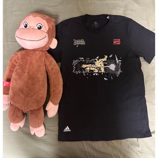 アディダス(adidas)のadidas ブラックパンサー　T 黒金(Tシャツ/カットソー(半袖/袖なし))