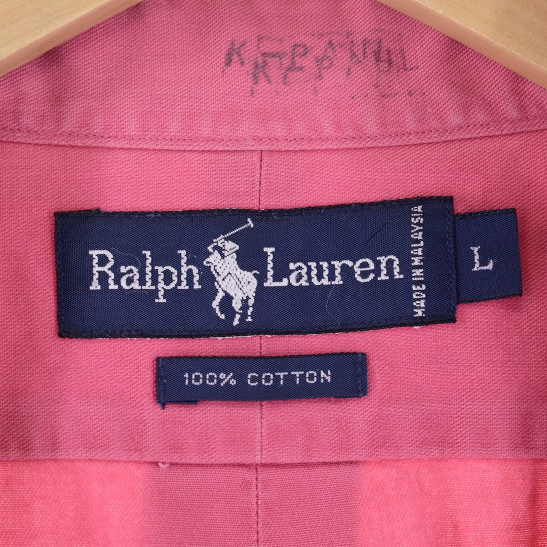 Ralph Lauren(ラルフローレン)の古着 ラルフローレン Ralph Lauren ボタンダウン 長袖 コットンシャツ メンズXL /eaa345262 メンズのトップス(シャツ)の商品写真