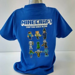 Minecraft　マインクラフト　マイクラ　Tシャツ　プリント(Tシャツ/カットソー)