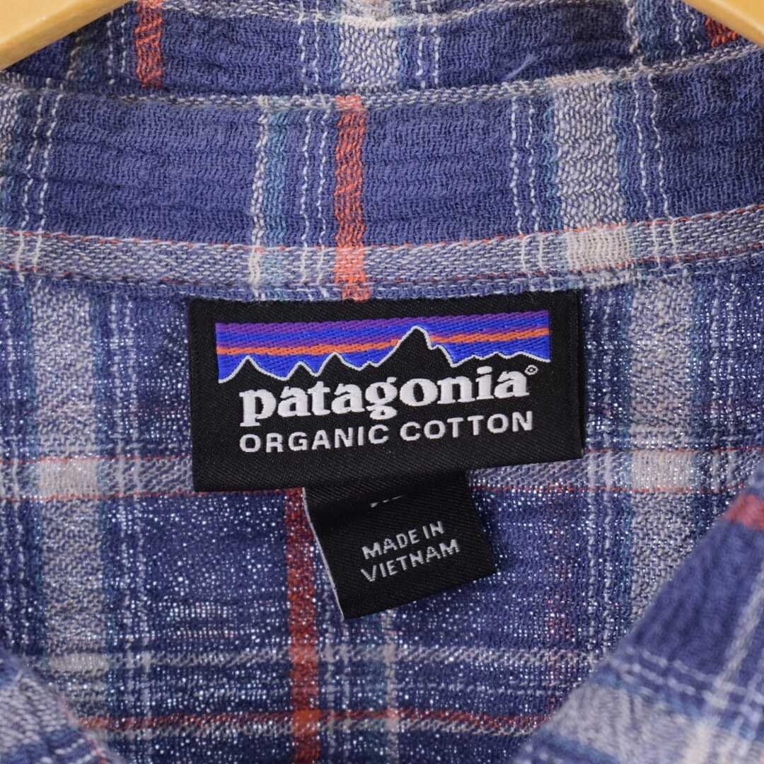 patagonia(パタゴニア)の古着 16年 パタゴニア Patagonia 52921SP16 半袖 チェックシャツ メンズXL /eaa345018 メンズのトップス(シャツ)の商品写真