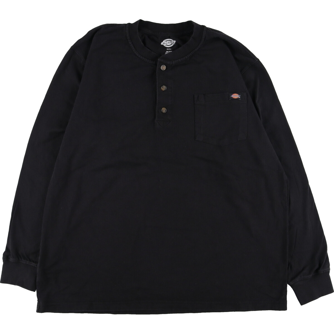 ディッキーズ Dickies ヘンリーネック ロングTシャツ ロンT メンズXL /eaa345460