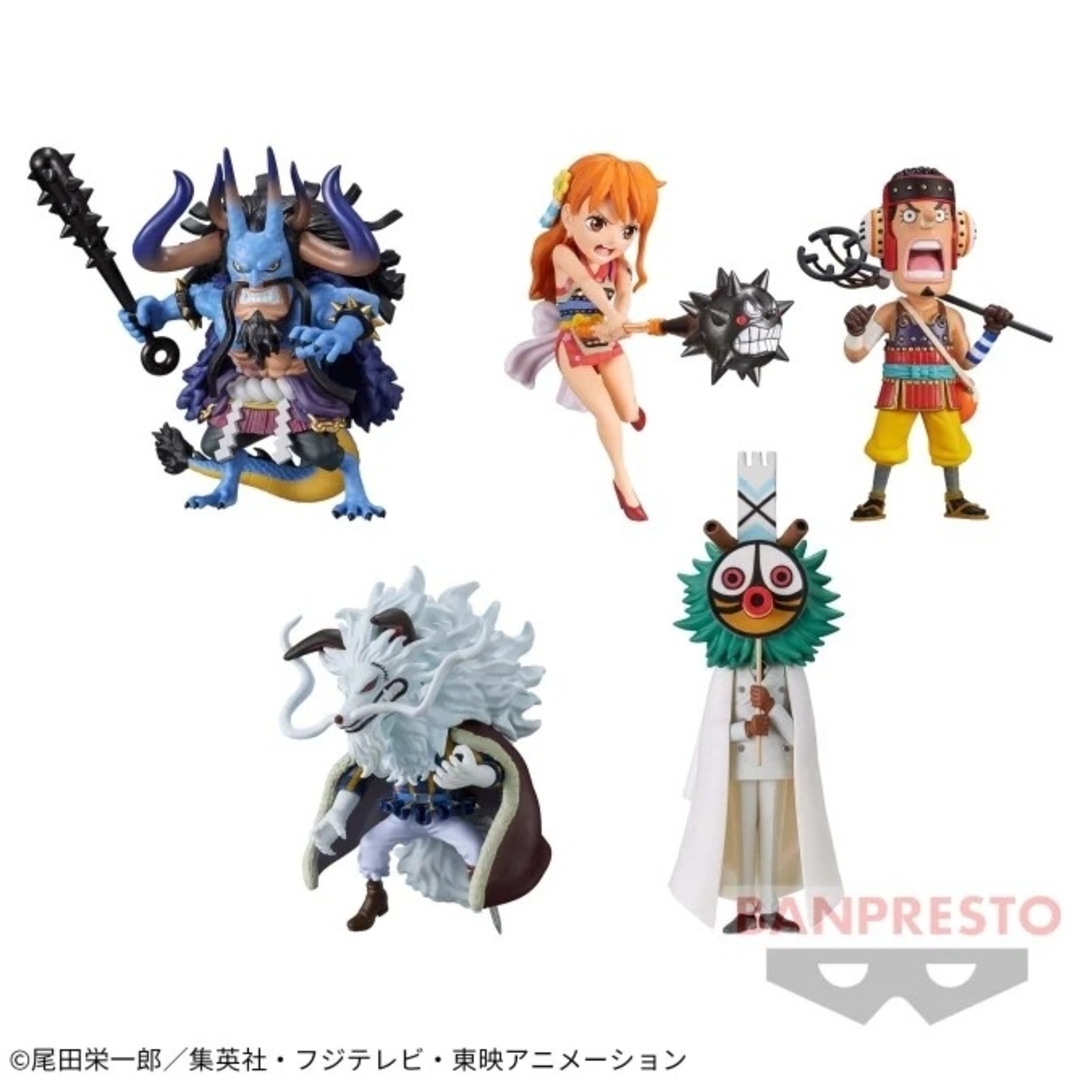 ワンピース ワールドコレクタブルフィギュア鬼ヶ島vol,8 フルコンプセット