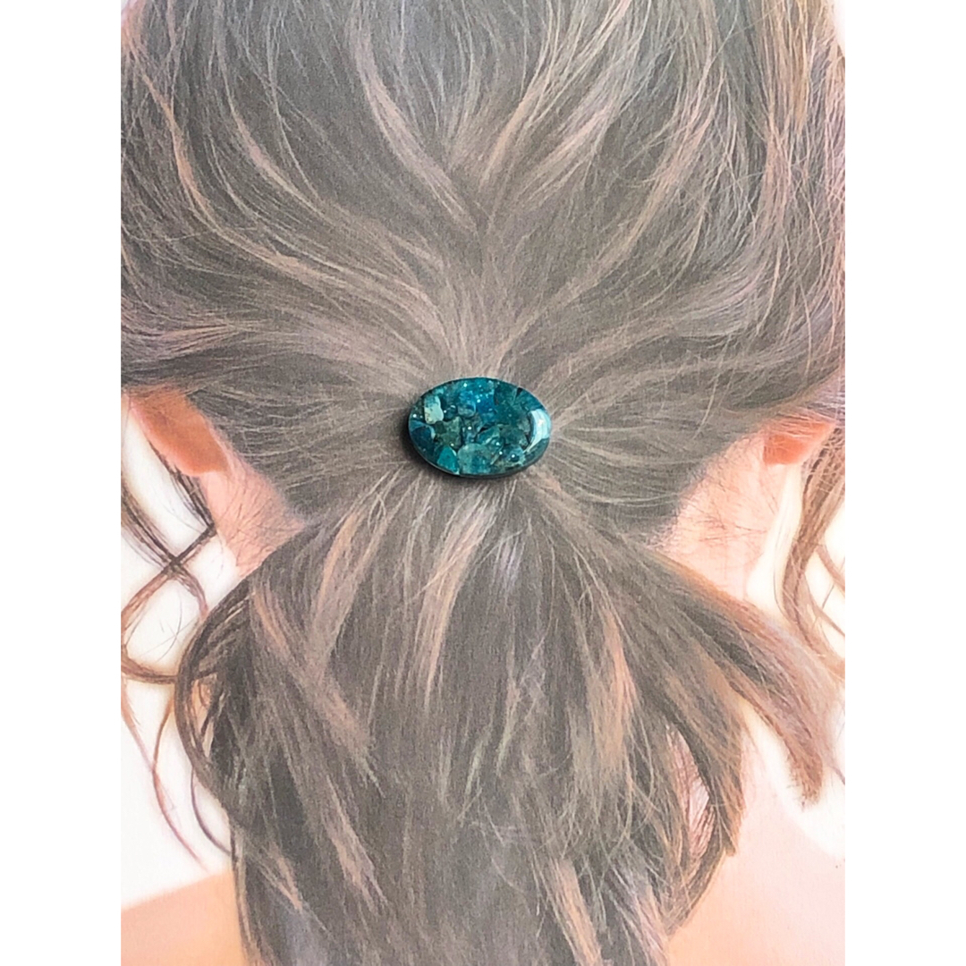 maimai様】アクアマリン、カイヤナイトヘアゴムの通販 by Riem's shop
