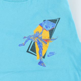 NIKE - 古着 90年代 ナイキ NIKE 銀タグ 両面プリント スポーツ