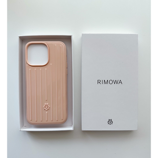 RIMOWA - RIMOWA iPhone14ProMaxケース ペタルピンクの通販｜ラクマ