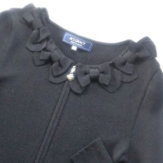 ❤️新品❤️エムズ❤️おリボンカーデ❤️ダブルジップ❤️定価34000円❤️