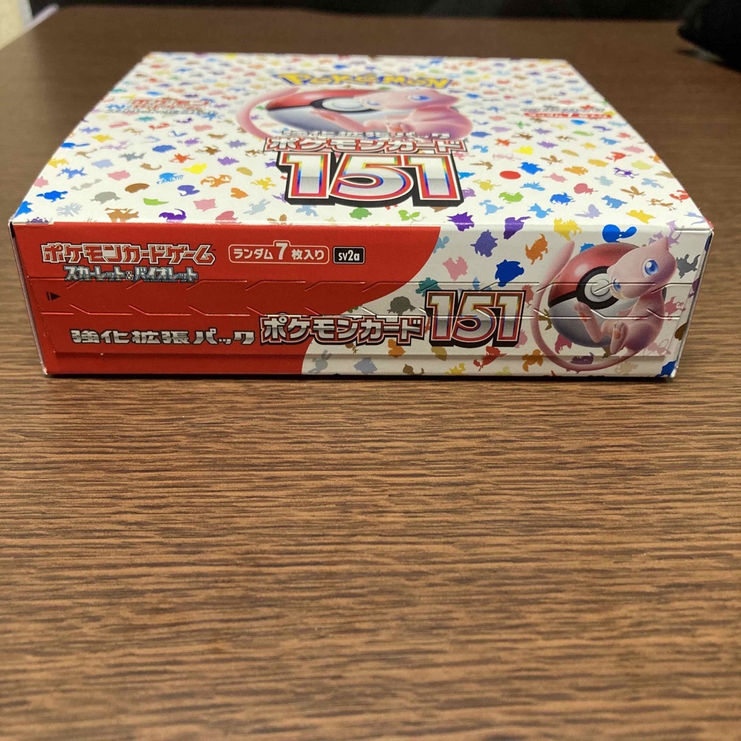 ポケモン - ポケモンカード151 BOX シュリンクなし ぺりぺりありの通販