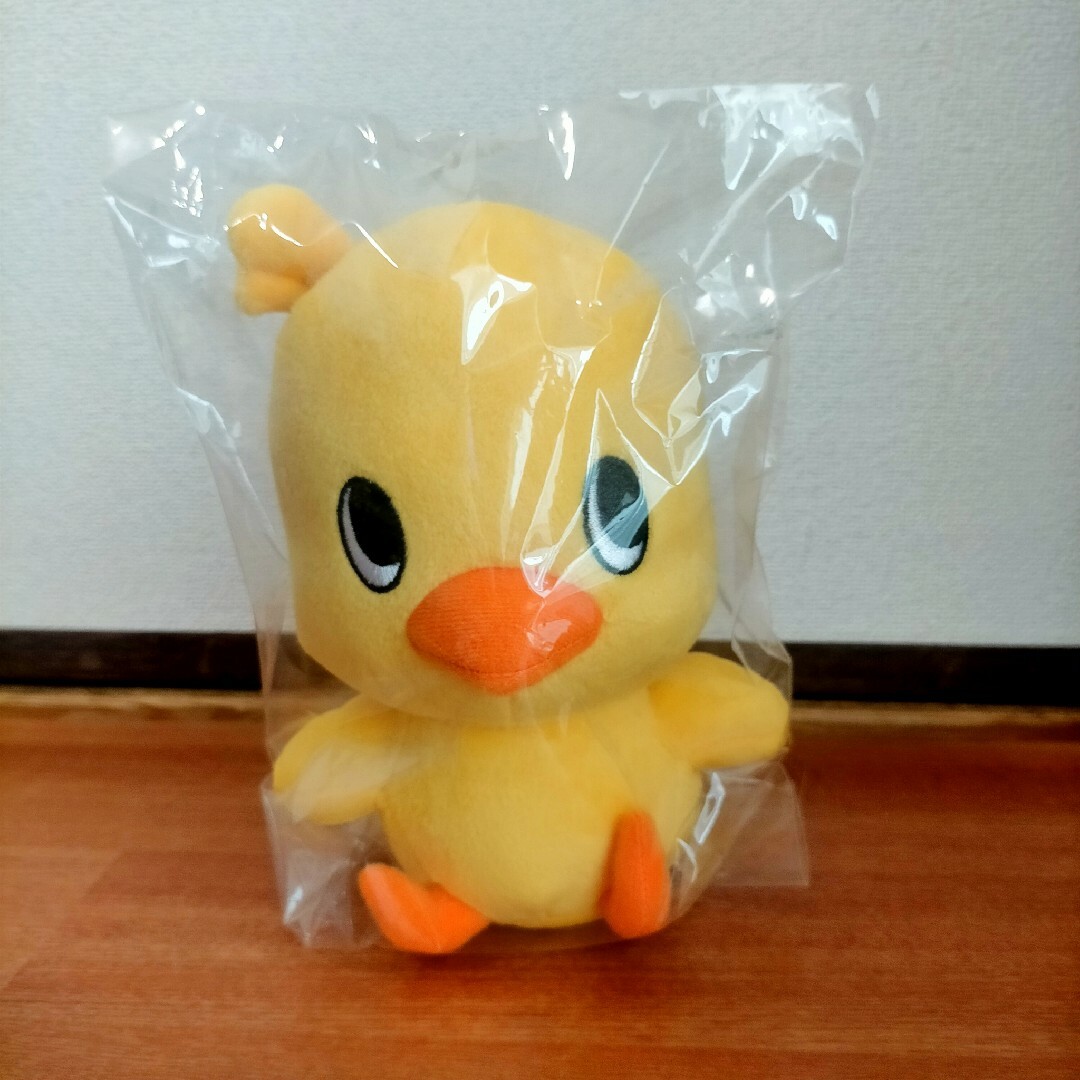 日清食品(ニッシンショクヒン)の新品 ☆ ひよこちゃん ぬいぐるみ エンタメ/ホビーのおもちゃ/ぬいぐるみ(ぬいぐるみ)の商品写真