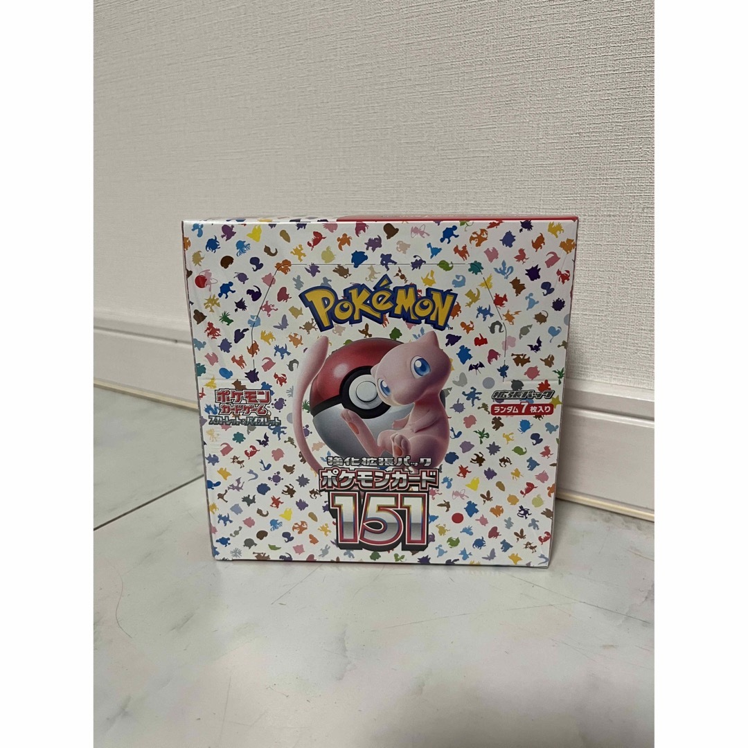 ポケモンカード151 box 新品未開封シュリンク付き