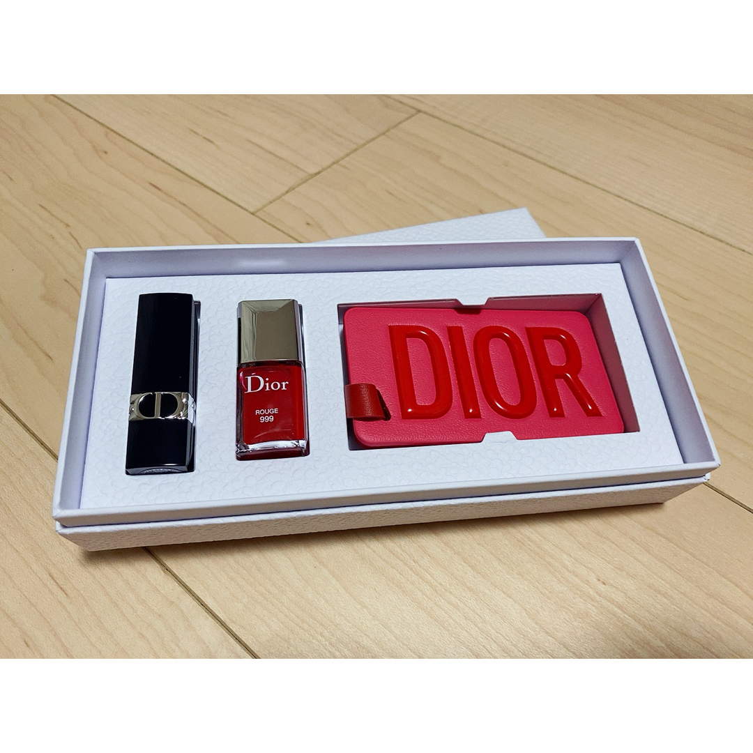 Dior(ディオール)のDIOR ノベルティ ラゲージ タグ セット コスメ/美容のコスメ/美容 その他(その他)の商品写真