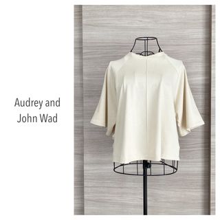 オードリーアンドジョンワッド(audrey and john wad)の2022ss◇オードリーアンドジョンワッド　バックフレアプルオーバー-手洗い可-(カットソー(半袖/袖なし))