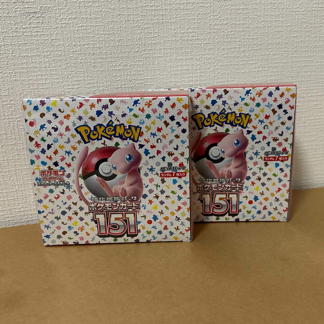 ポケモン - 【シュリンク付】ポケモンカード151 ボックス × 2BOXの+