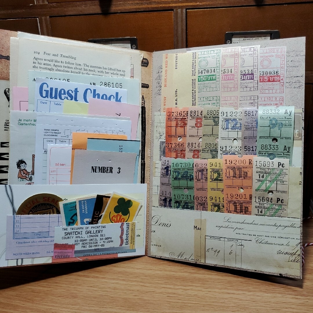 ヴィンテージ紙モノおすそ分けファイル ジャンクジャーナルの