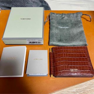 入園入学祝い 【美品 Tom ※早い者勝ち】トムフォード マネークリップ
