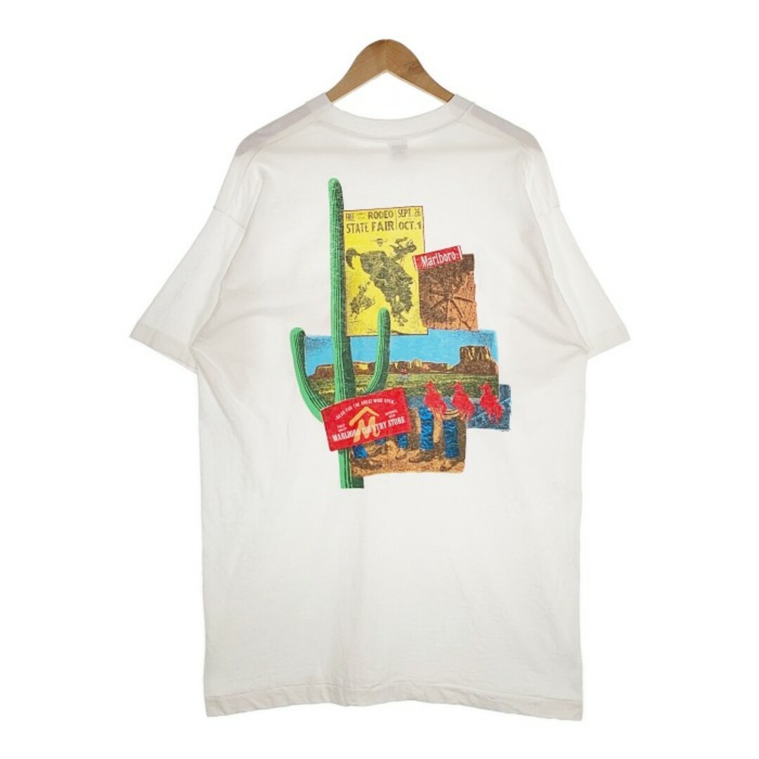 90's マルボロ ポケットTシャツ バックプリント サイズ XL