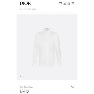 ディオール(Dior)のdior essential oblique シャツ(シャツ)