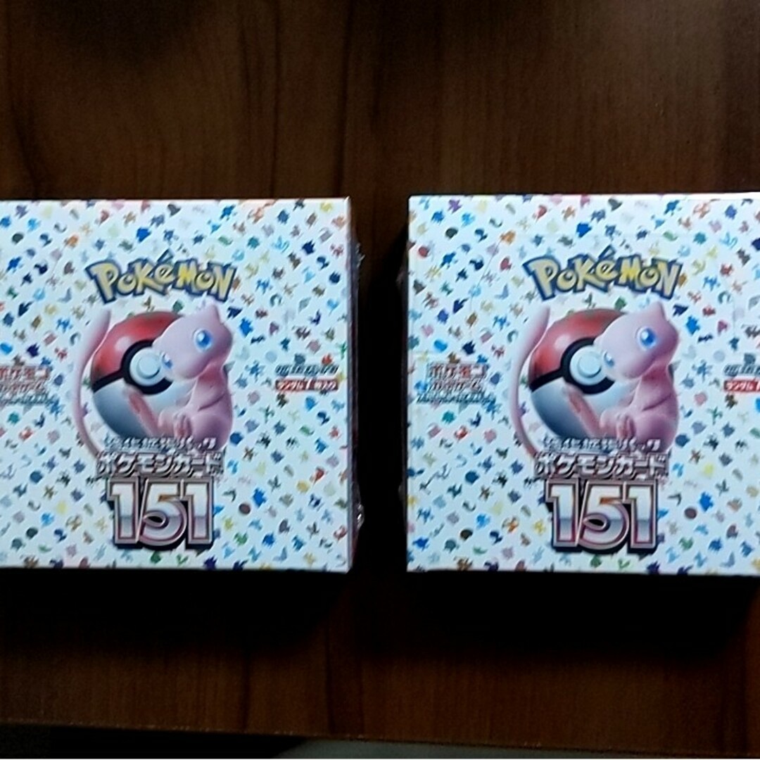 ポケモンカード151 2ボックス-eastgate.mk